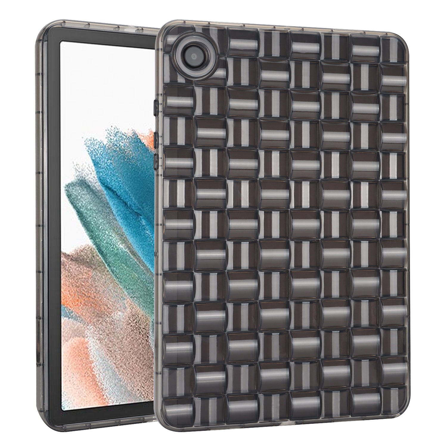 For Samsung Galaxy Tab A8 10.5 (2021) X200 Tab A8 10.5 (2022) Ice Cube Design Clear Case Soft TPU Protective Tablet Cover For Samsung Galaxy Tab A8 10.5 (2021) X200 Tab A8 10.5 (2022) Ice Cube Design Clear Case Soft TPU Protective Tablet Cover